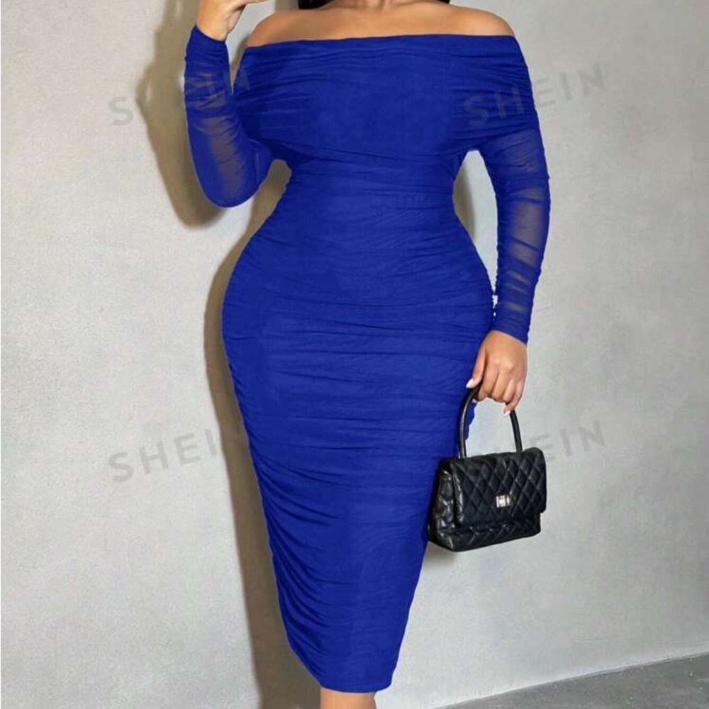 Blue dress , brand new plus size 4x